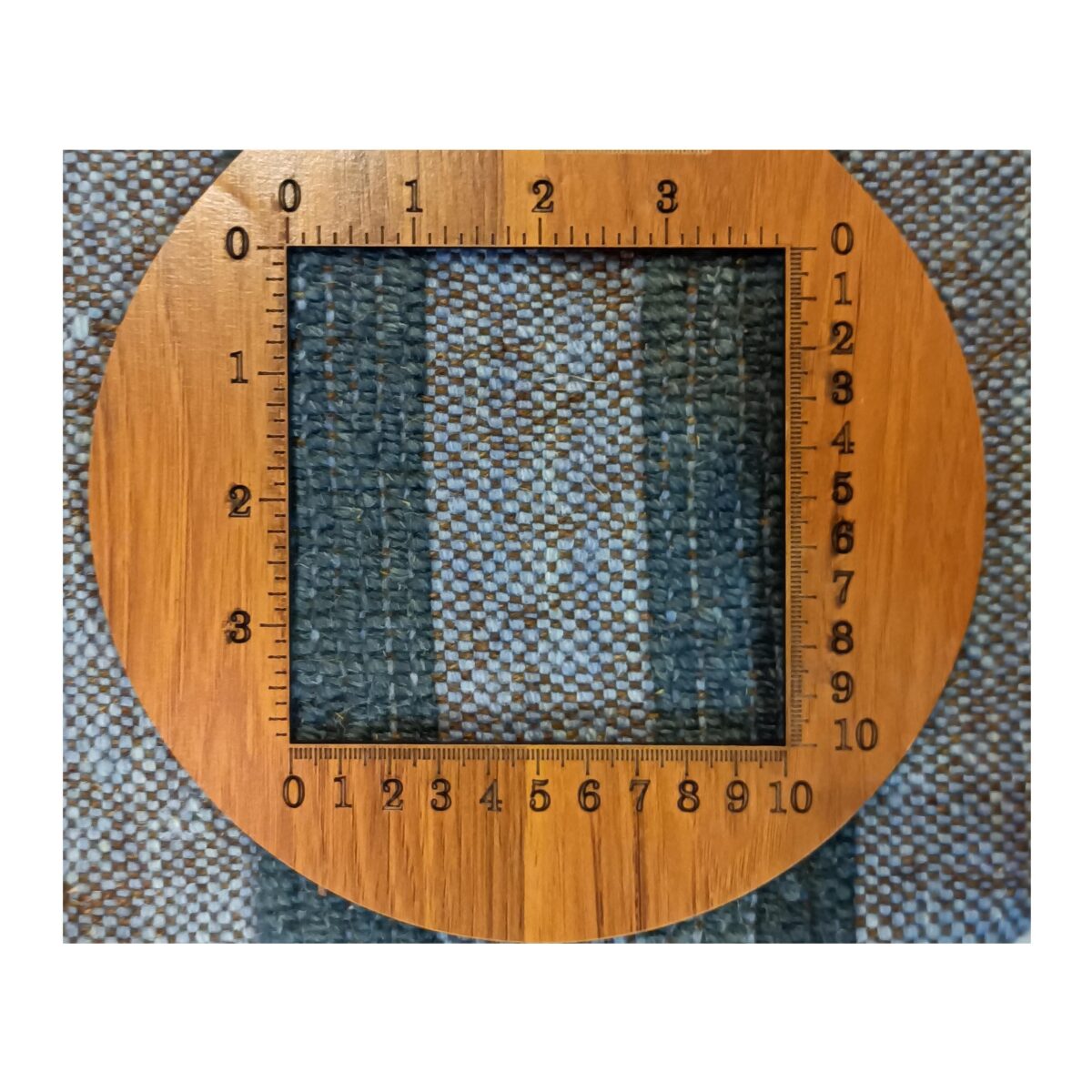 Price and Buy Persian Wool Kilim Rug Handwoven in Khorasan Striped Blue - Image 6