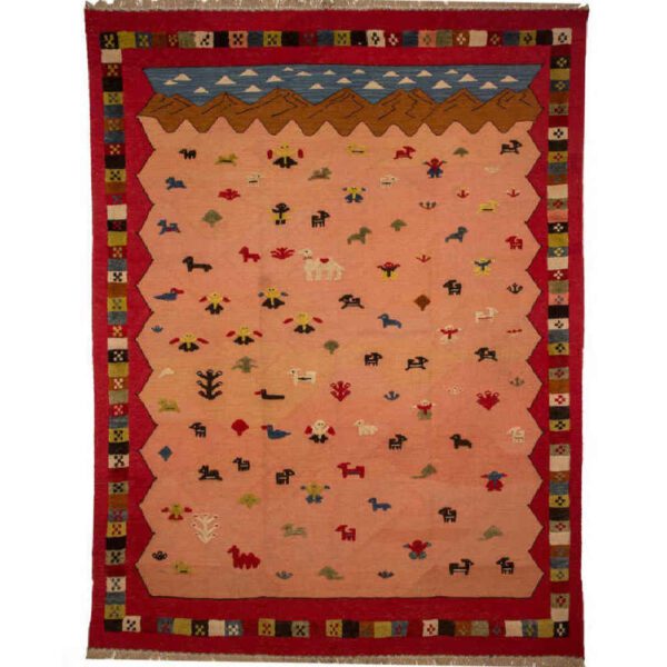 Price and Buy Persian Wool Kilim Rug Handwoven Qashqai with Animals_68f66ad6ef0fc.jpeg Price and Buy Persian Wool Kilim Rug Handwoven Qashqai with Animals