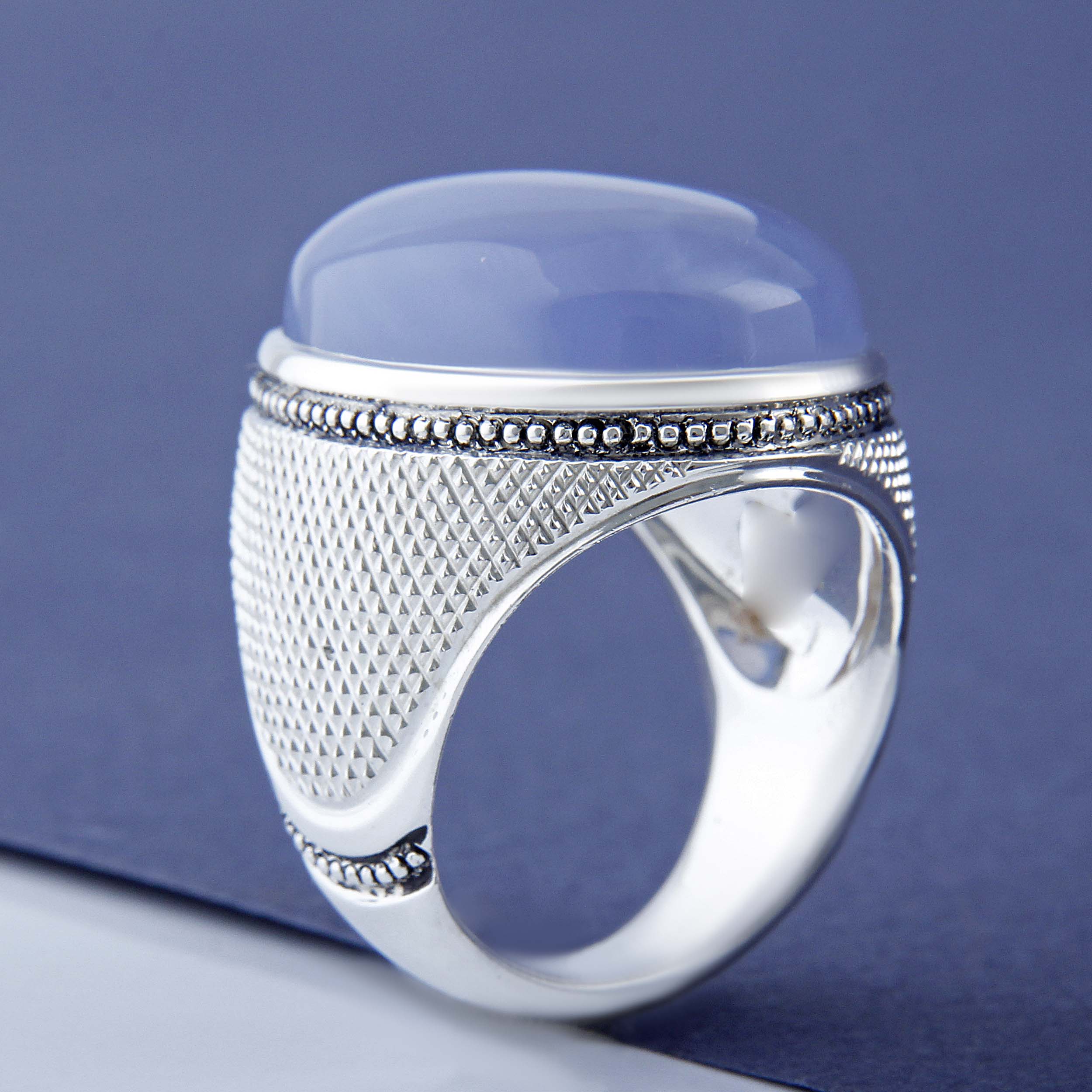 Price and Buy Persian Yemeni Aqeeq Silver Ring for Men - Image 7