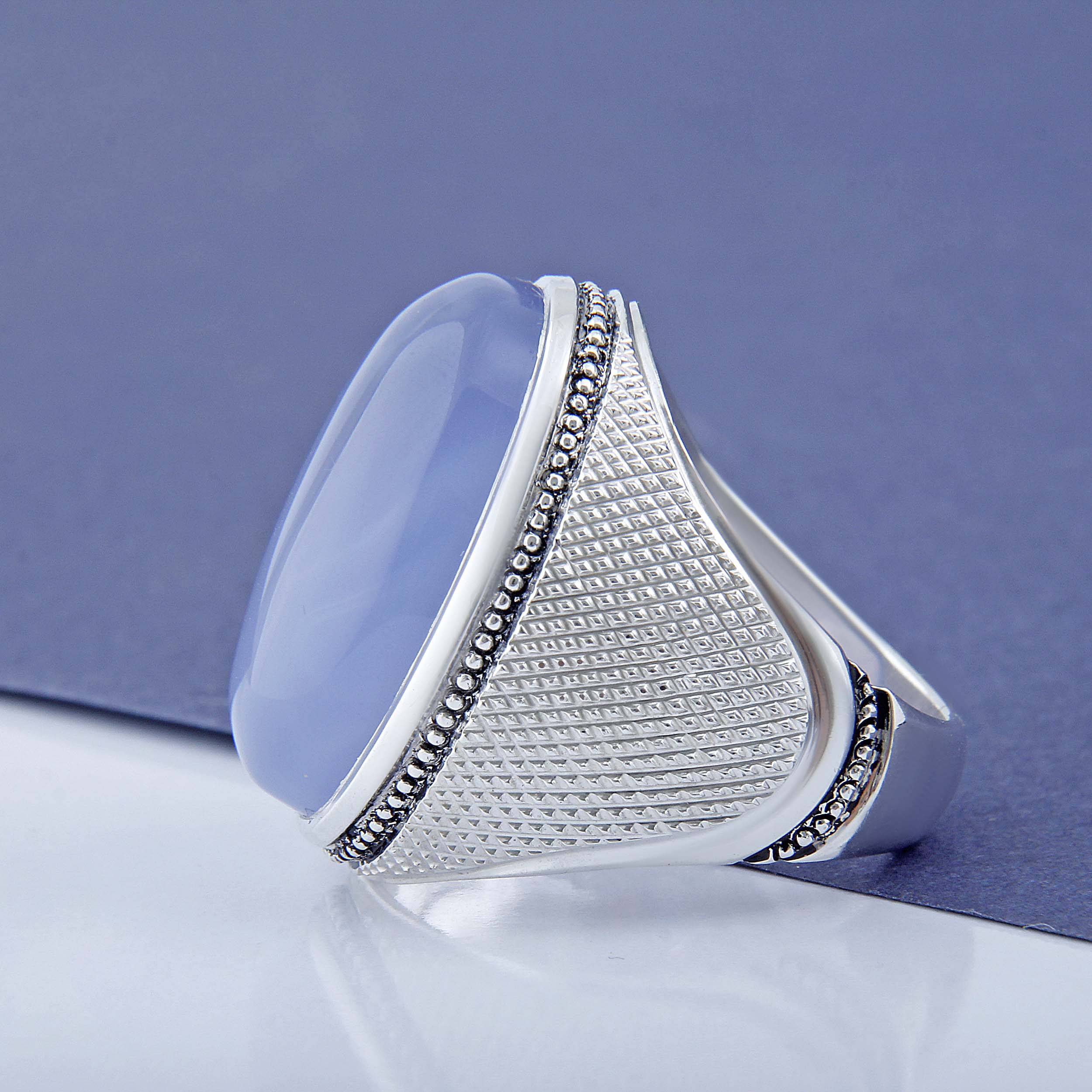 Price and Buy Persian Yemeni Aqeeq Silver Ring for Men - Image 8