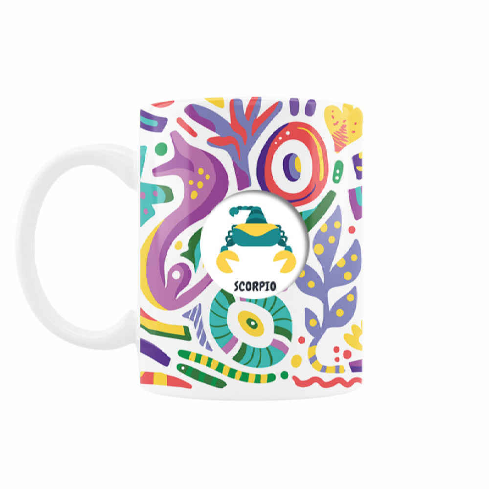 Price and Buy Persian Zodiac Mug – Aban Pattern Symbol