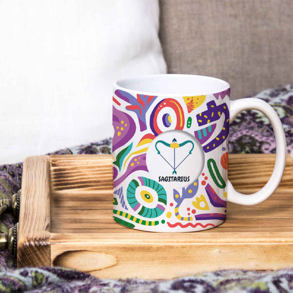 Price and Buy Persian Zodiac Mug – Azar Pattern Symbol - Image 3