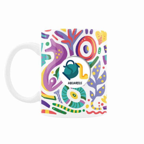 Price and Buy Persian Zodiac Mug – Bahman Pattern Symbol