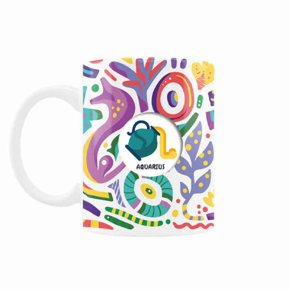 Price and Buy Persian Zodiac Mug – Bahman Pattern Symbol