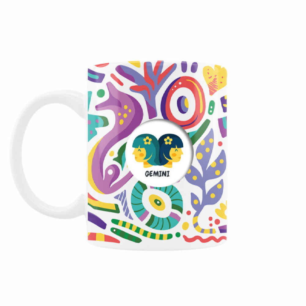 Price and Buy Persian Zodiac Mug – Khordad Pattern Symbol