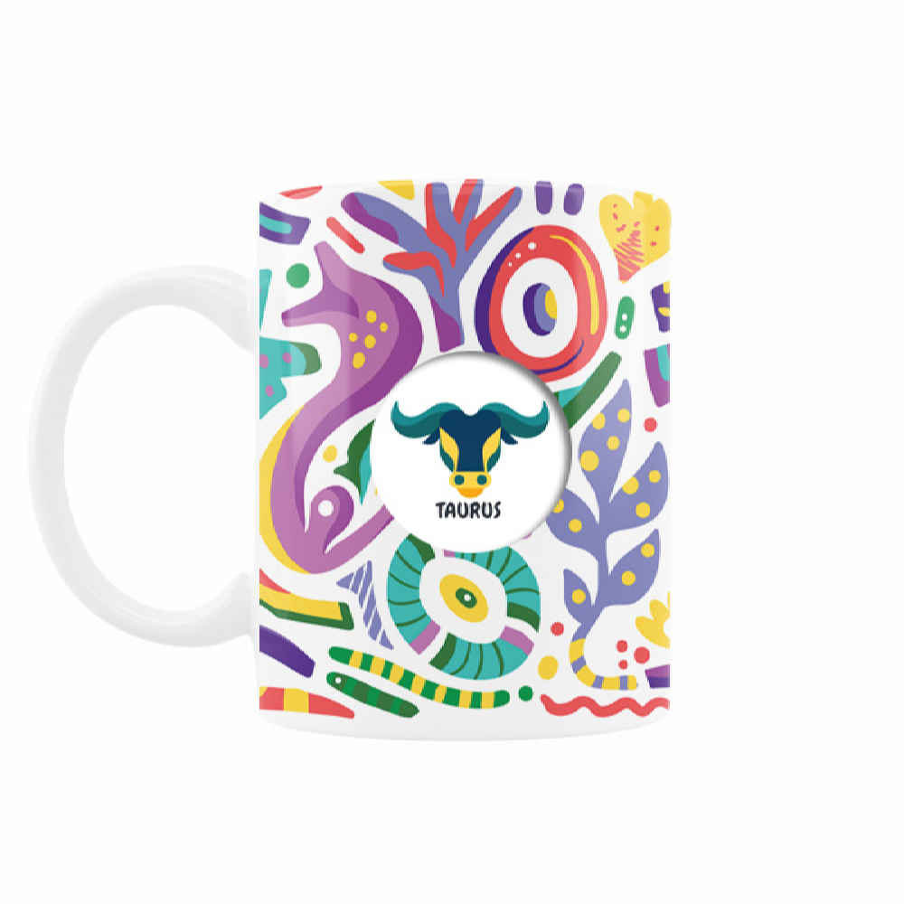 Price and Buy Persian Zodiac Mug – Ordibehesht Pattern Symbol