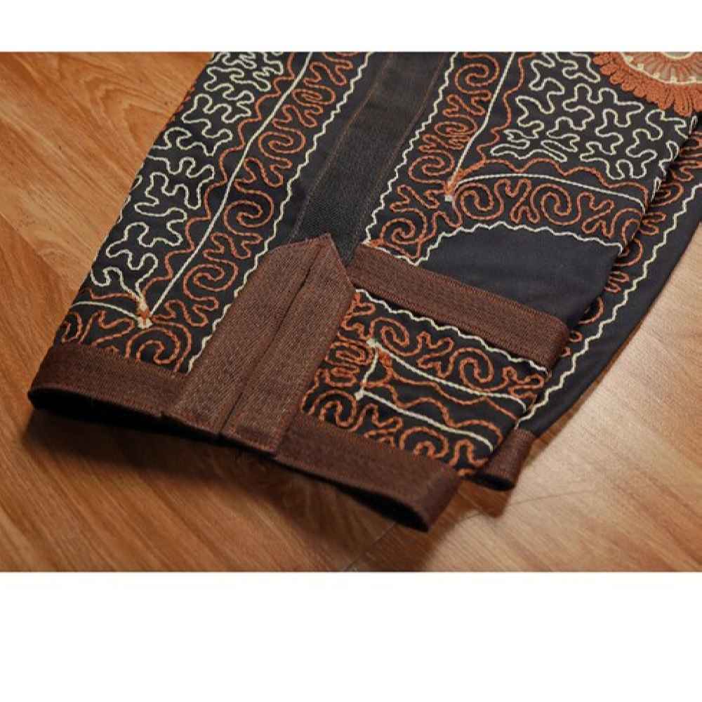 Price and Buy Persian Zoorkhaneh Athletic 3/4 Pant for Men Paisley Design - Image 3
