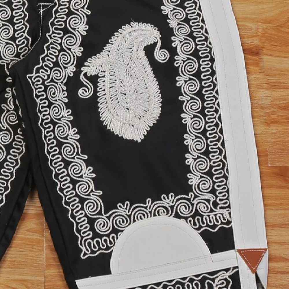 Price and Buy Persian Zoorkhaneh Athletic 3/4 Pant & T-shirt Set Paisley Design - Image 5