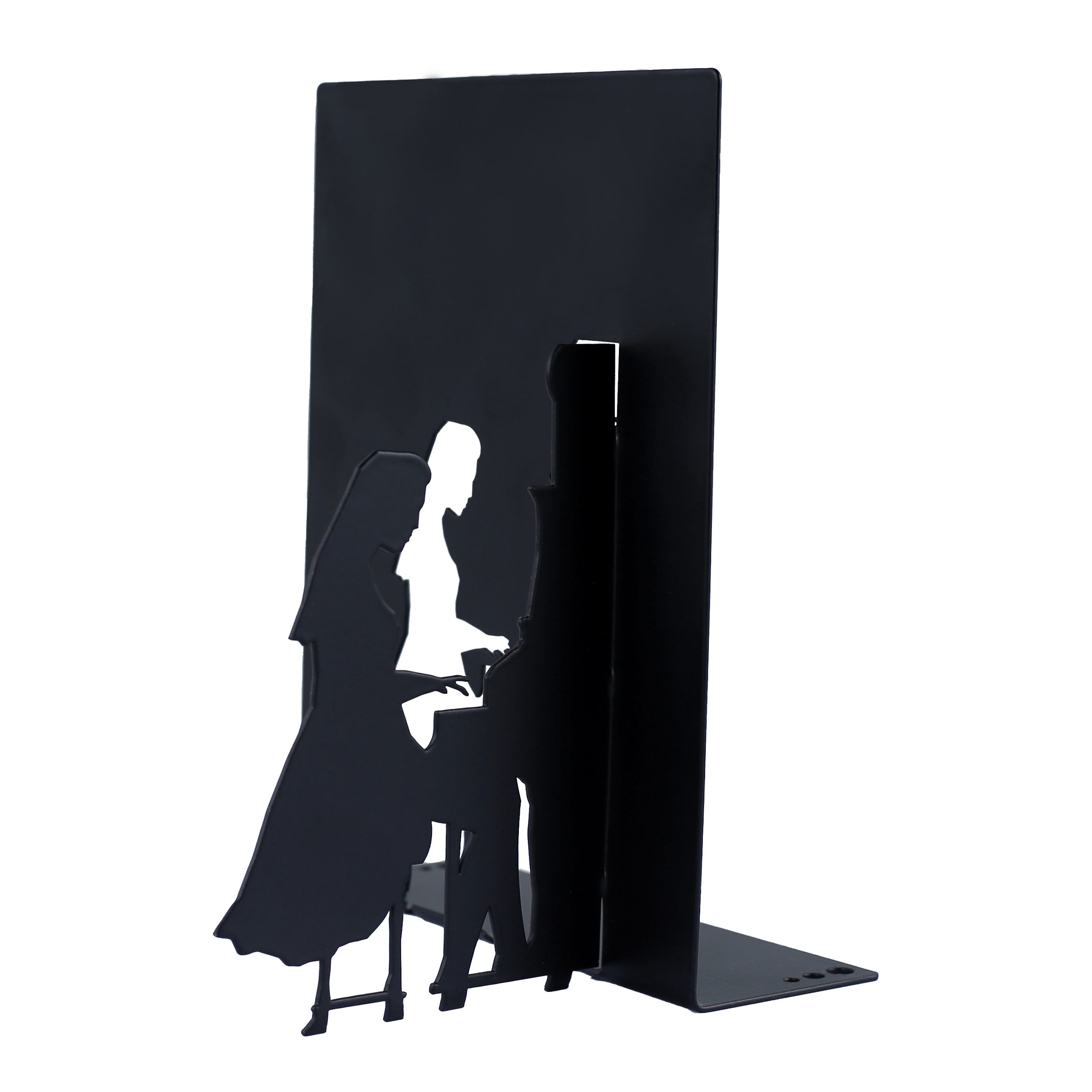 Price and Buy Pianist Woman Design Metal Art Bookend – Ideal for Music Studios - Image 3