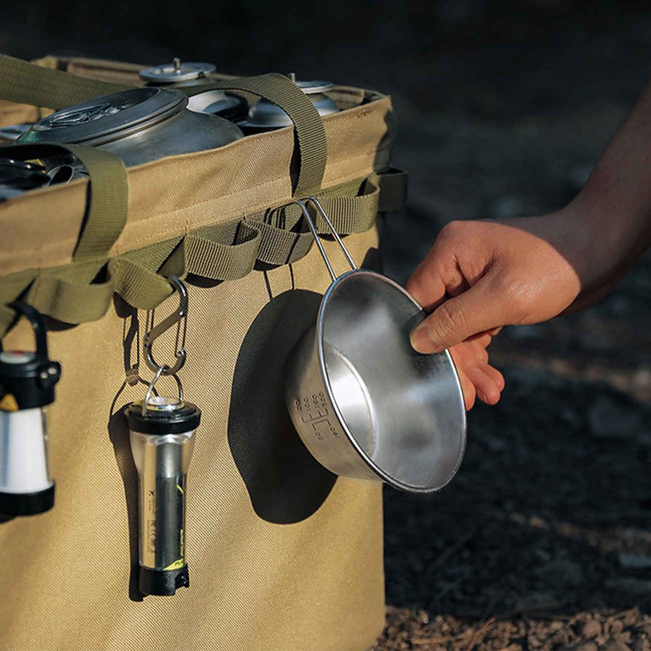 Price and Buy Picnic Bag – Perfect for Camping with Adjustable Shoulder Strap & Stylish Design - Image 6