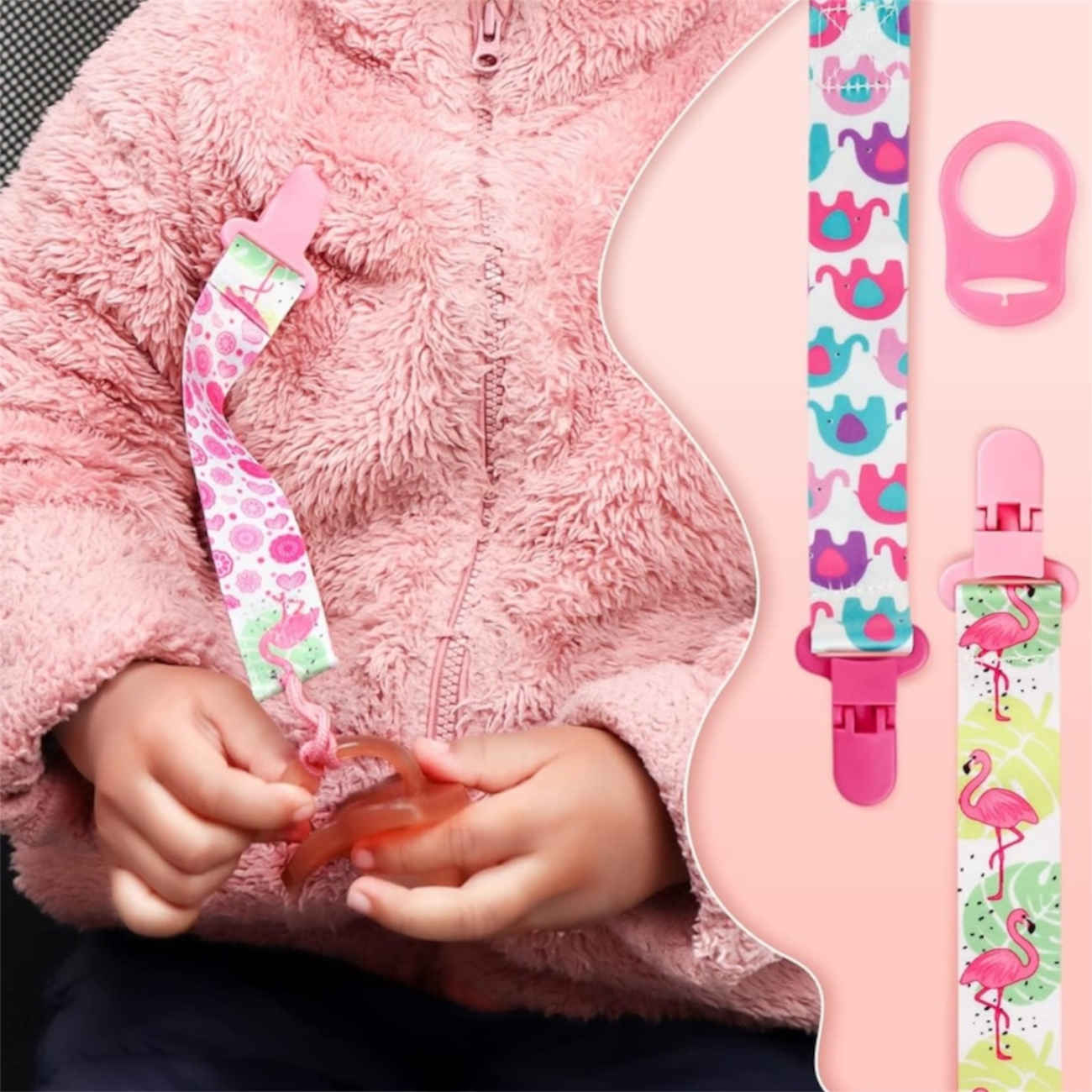 Price and Buy Pico Clip Baby Pacifier Strap – Safe, Durable & Easy to Attach Pack of 8_6903b4a55cc01.jpeg Price and Buy Pico Clip Baby Pacifier Strap – Safe, Durable & Easy to Attach Pack of 8 - Image 3