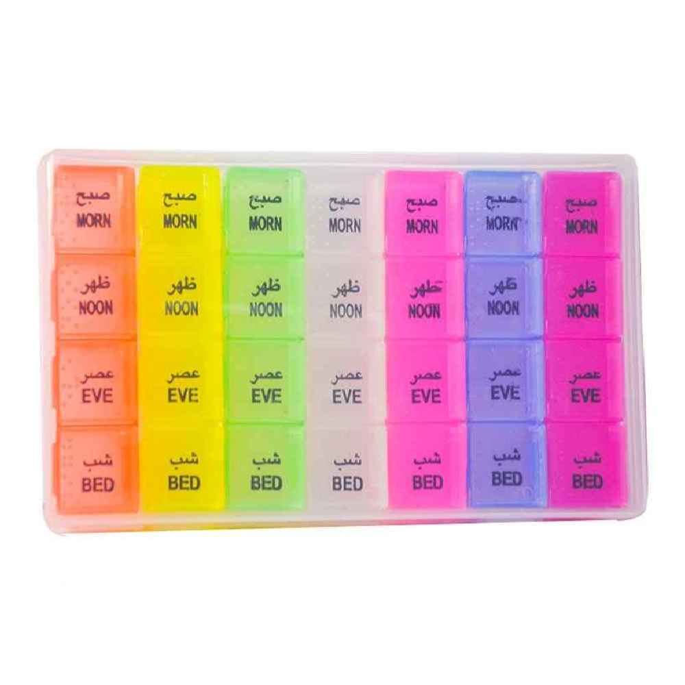 Price and Buy Pill Organizer with 3 Daily Reminders and Farsi Labels