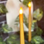 Price and Buy Pillar LED Candle  Safe Stylish and Sustainable Gold (Pack of 4) - Image 3