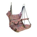 Price and Buy Pink Baby Swing with Colorful Teddy Bear Print – Safe & Soothing & Adorable for Infants