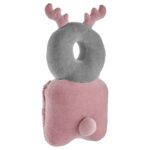 Price and Buy Pink Deer Baby Head Support Pillow – Plush & Lightweight and Protective for Little Explorers