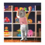 Price and Buy Pink Deer Baby Head Support Pillow – Plush & Lightweight and Protective for Little Explorers - Image 3