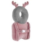 Price and Buy Pink Deer Baby Head Support Pillow – Plush & Lightweight and Protective for Little Explorers - Image 4