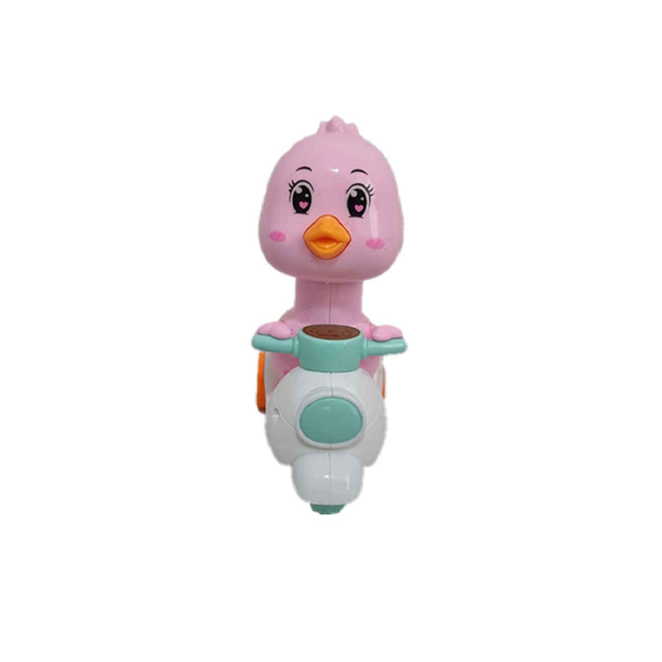 Price and Buy Pink Duck Power Motorcycle Toy – Friction-Powered & No Batteries Needed so Perfect for Toddlers_69038915c5647.jpeg Price and Buy Pink Duck Power Motorcycle Toy – Friction-Powered & No Batteries Needed so Perfect for Toddlers - Image 1