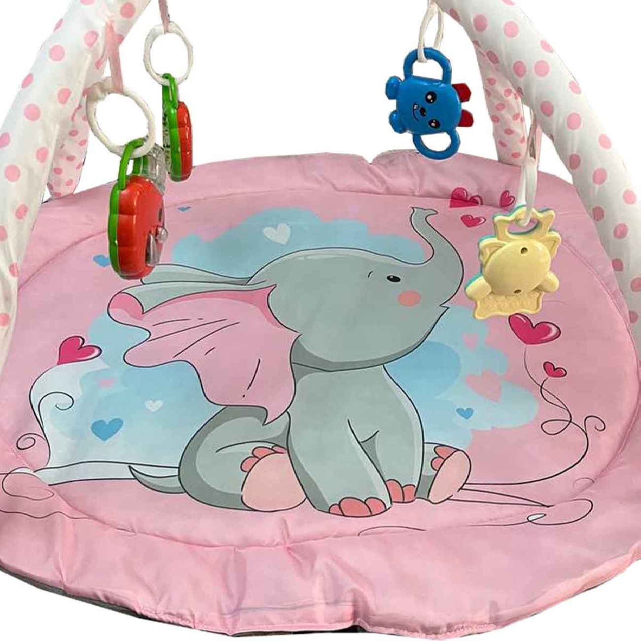 Price and Buy Pink Elephant Play Mat – Soft & Cozy Adventure for Your Baby_6903842300a74.jpeg Price and Buy Pink Elephant Play Mat – Soft & Cozy Adventure for Your Baby - Image 3