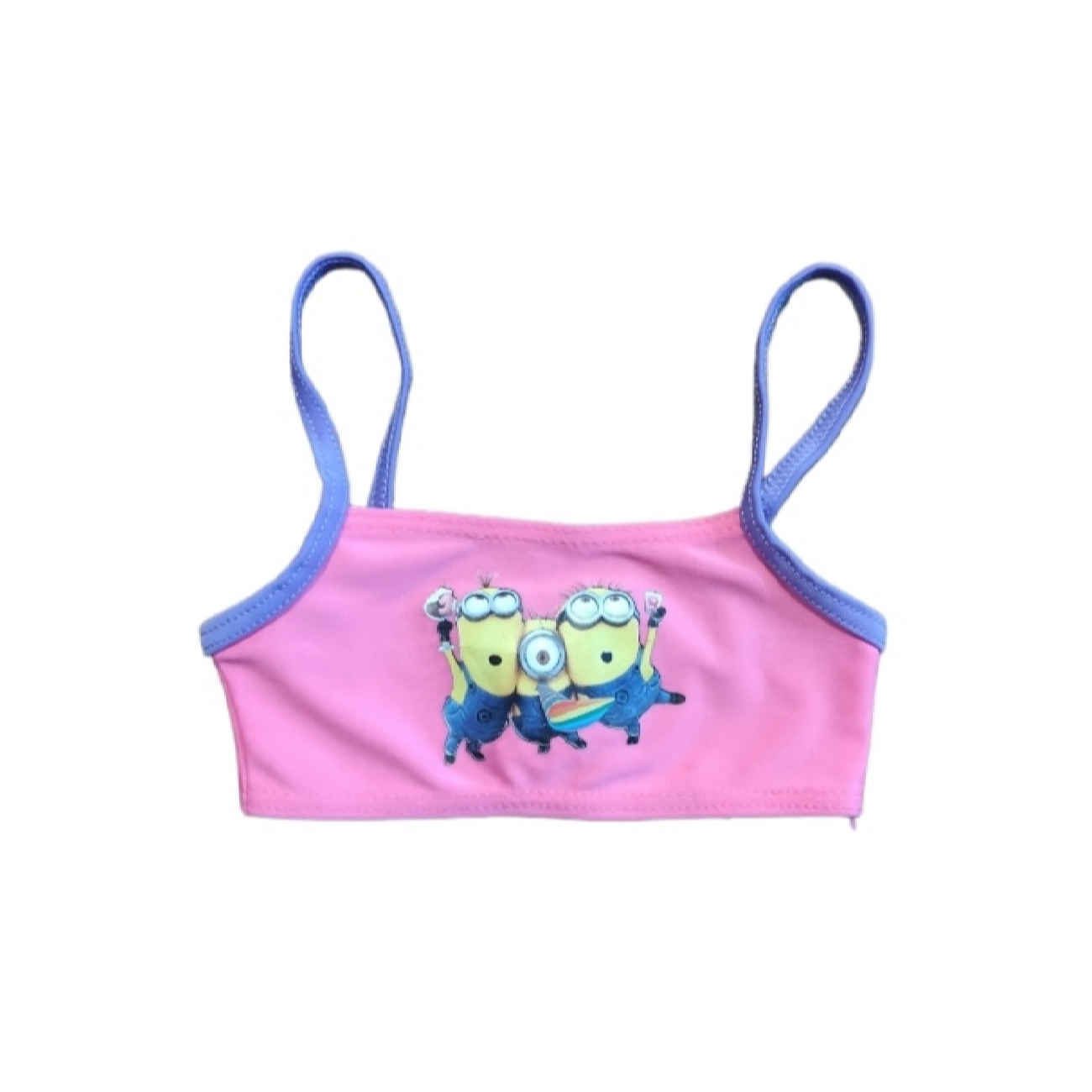 Price and Buy Pink Girls’ Dress with 3 Minions Design – Adorable and Comfortable for Babies up to 30 Months