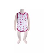 Price and Buy Pink Sleeveless Floral Bodysuit for Baby Girl - Image 4