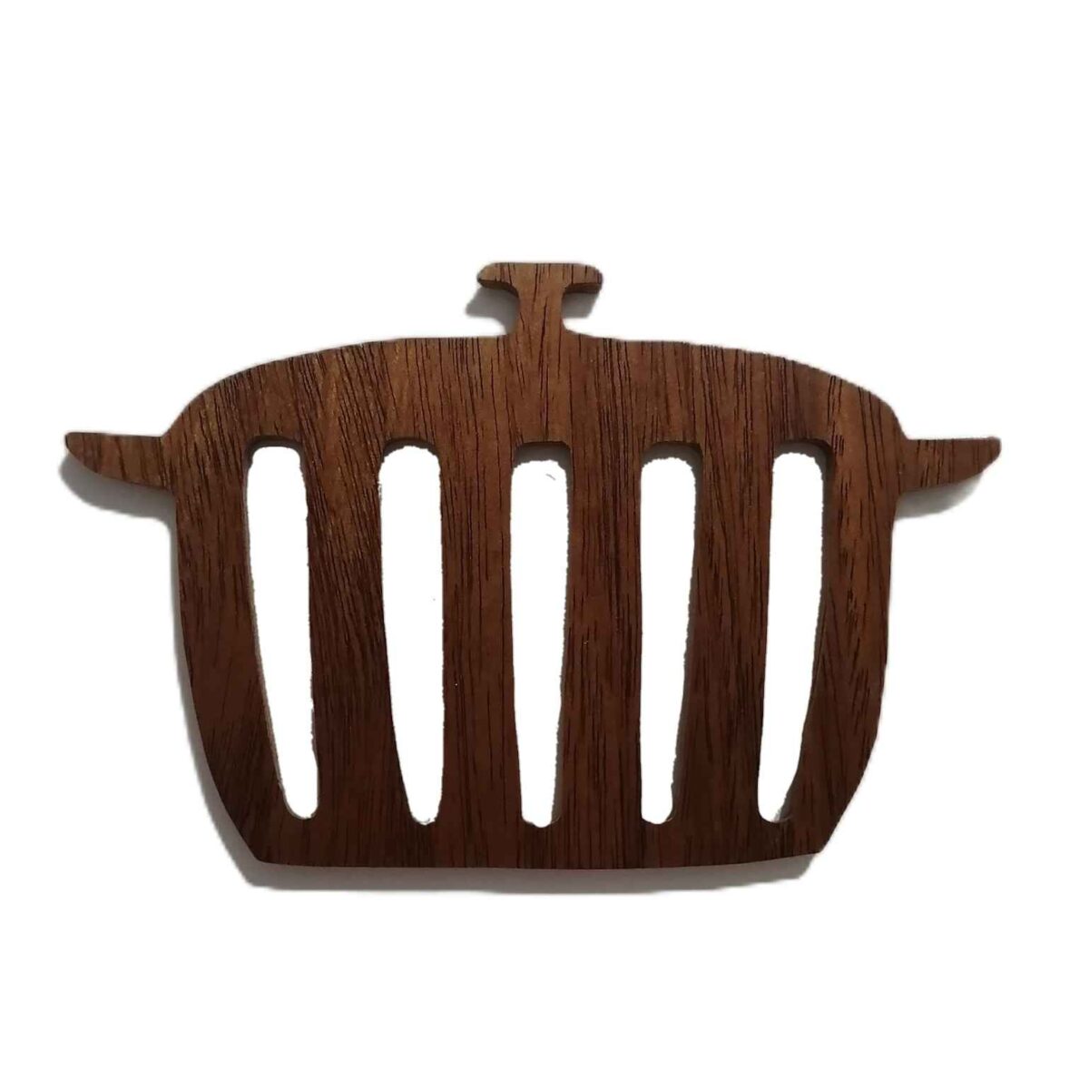 Price and Buy Placemat Made of Wood with Pot Design for kitchen 4 Pcs
