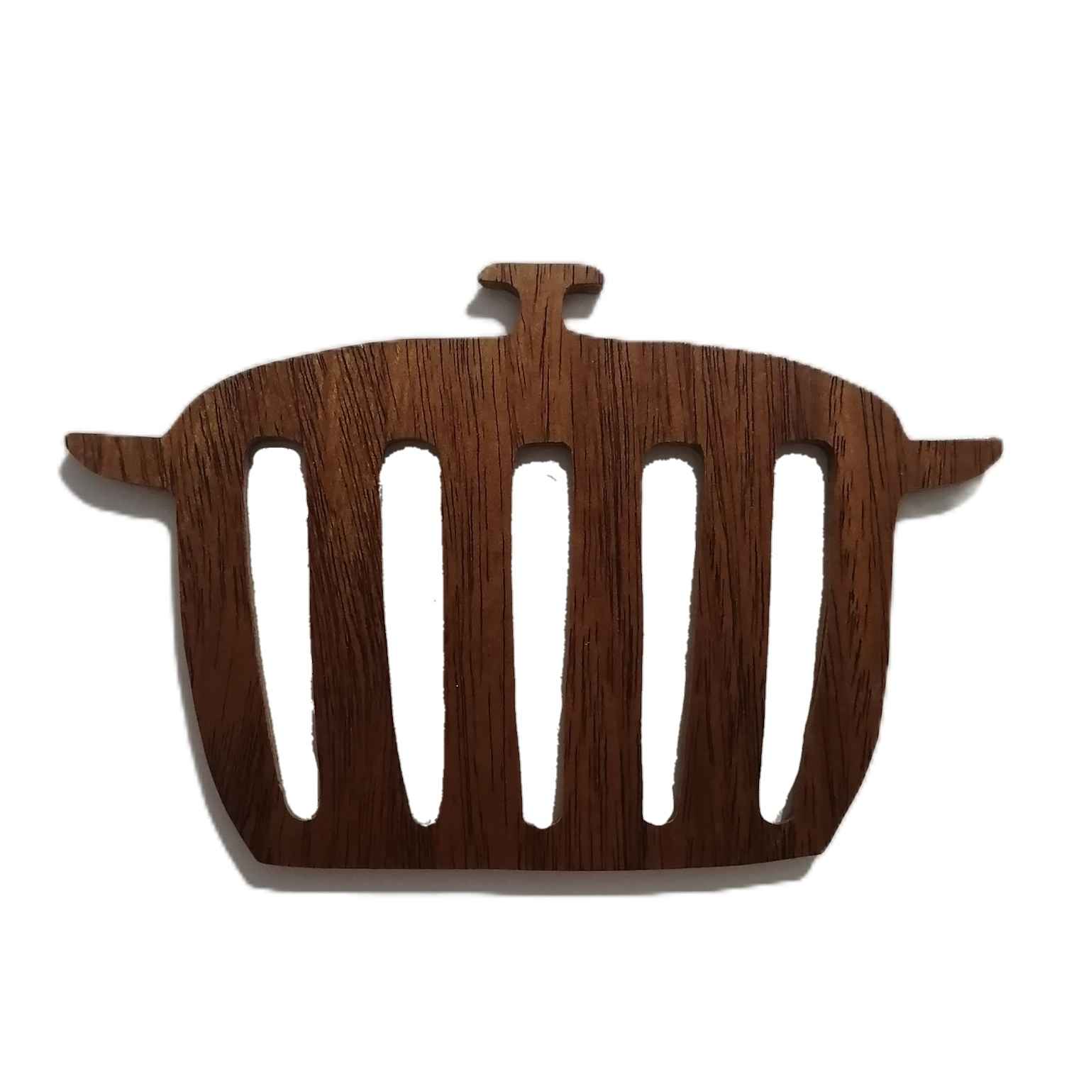 Price and Buy Placemat Made of Wood with Pot Design for kitchen 4 Pcs