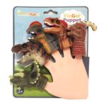 Price and Buy Plastic Dinosaur Finger Puppets – Set of 5, Suitable for Learning Through Play