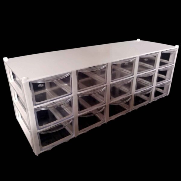 Price and Buy Plastic Drawers Storage Box with 15-Cabinet & 3 Rows_68fe87985a4a5.jpeg Price and Buy Plastic Drawers Storage Box with 15-Cabinet & 3 Rows
