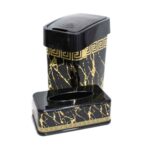 Price and Buy Plastic Waste Basket & Tissue Box Set – Marbel Design