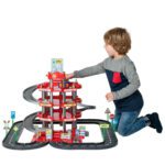 Price and Buy Playset with 3 Mini Cars – Realistic Design & Interactive Fun for Kids – 4 Level Parking Garage - Image 6