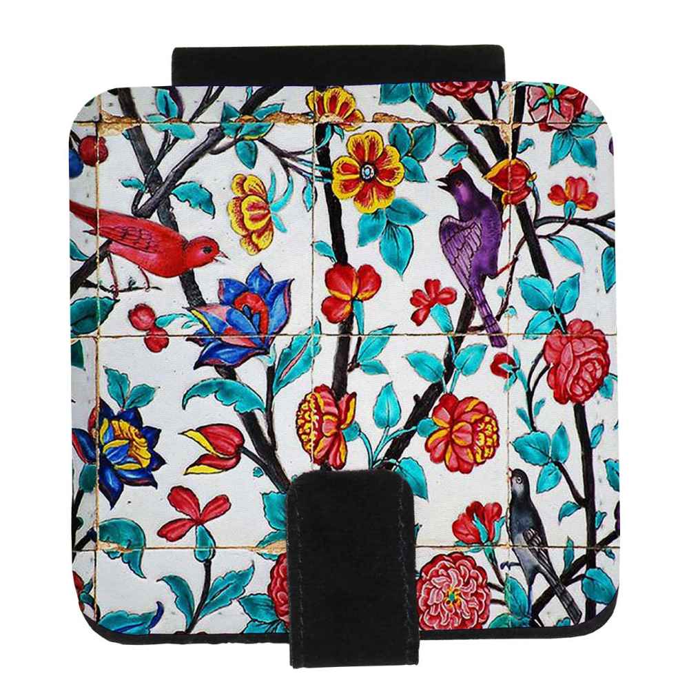 Price and Buy Pocket Mirror with Persian Inspired Bouteh Pattern