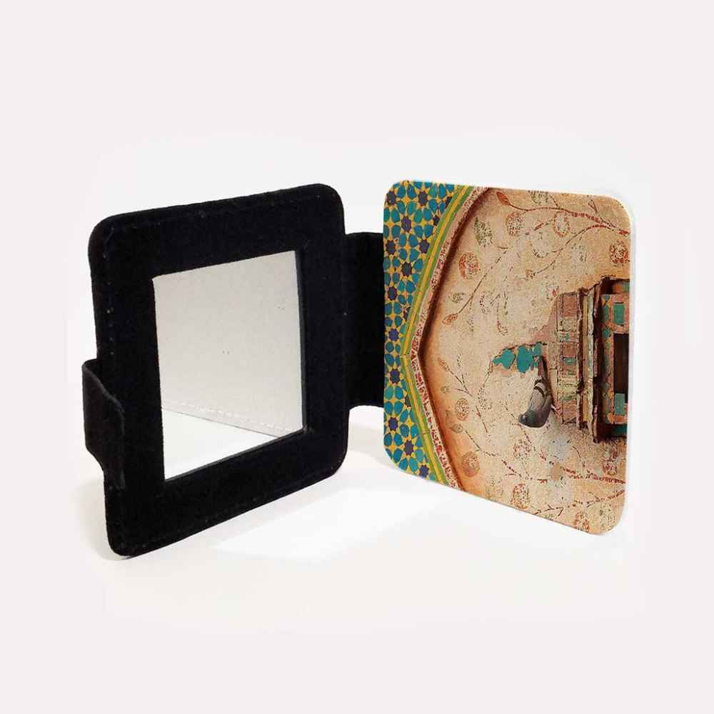 Price and Buy Pocket Mirror with Persian Inspired Carnila Design - Image 3