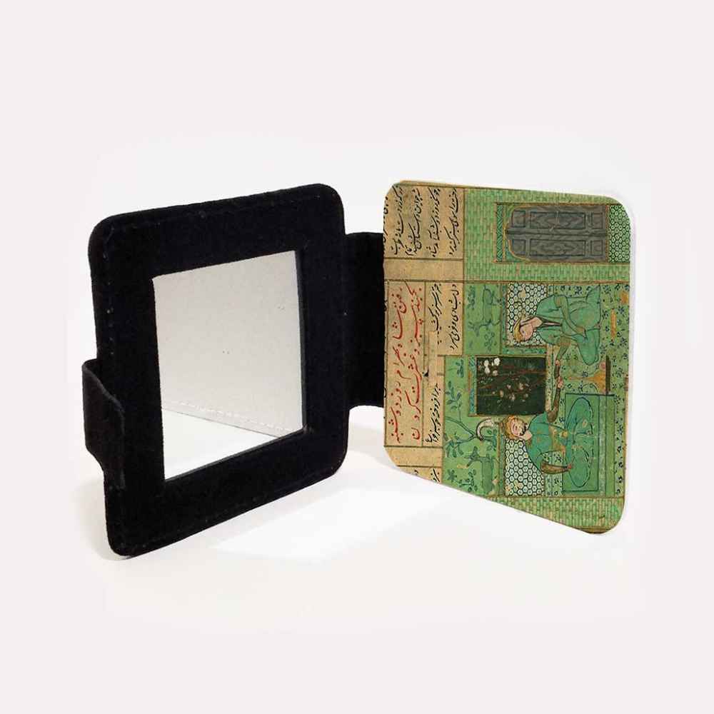 Price and Buy Pocket Mirror with Persian Inspired Dina Design - Image 3