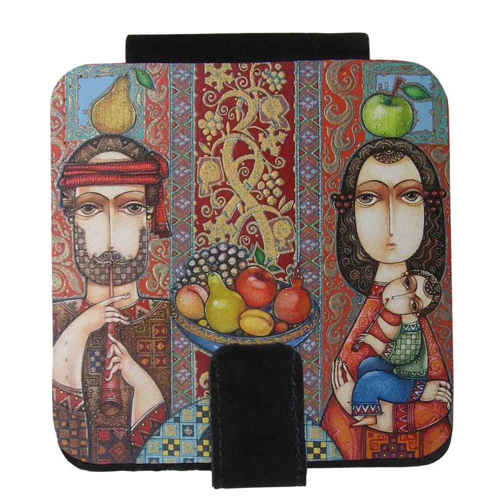 Price and Buy Pocket Mirror with Persian Inspired Family Design