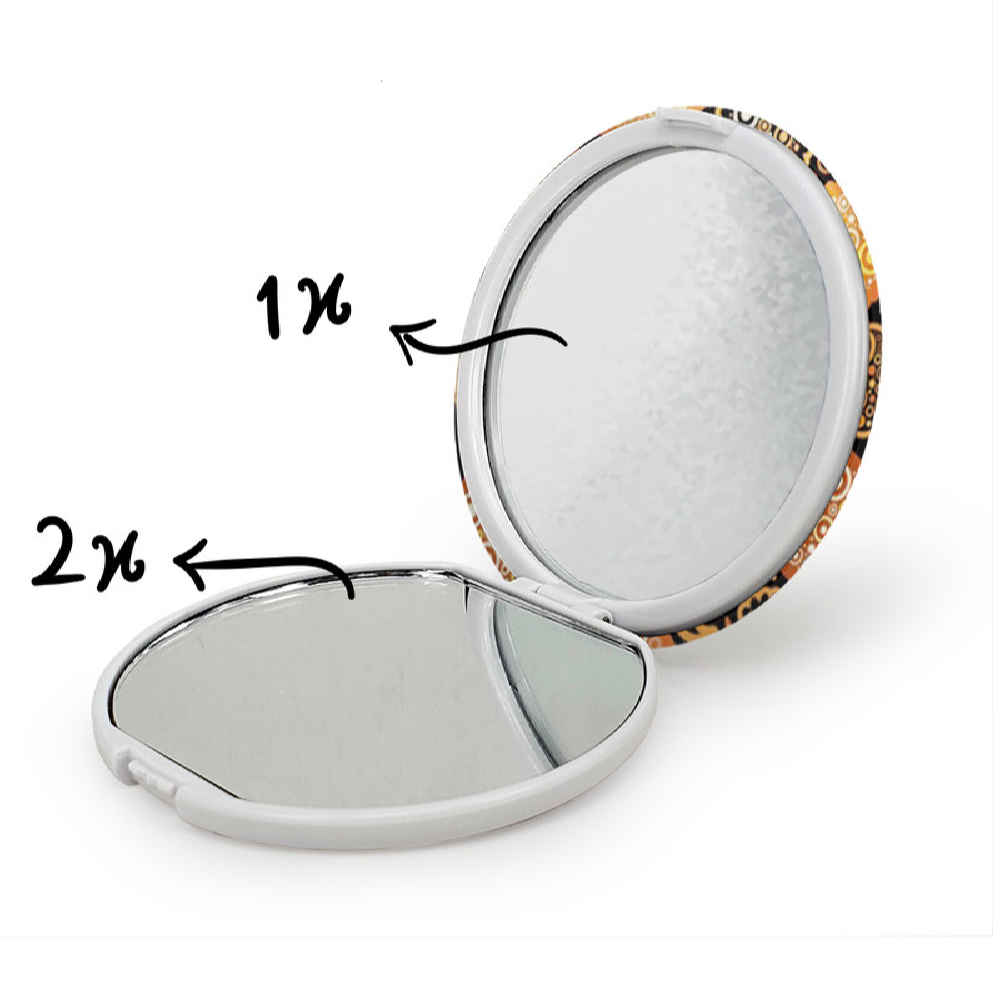 Price and Buy Pocket Mirror with Persian Inspired Helia Design - Image 3