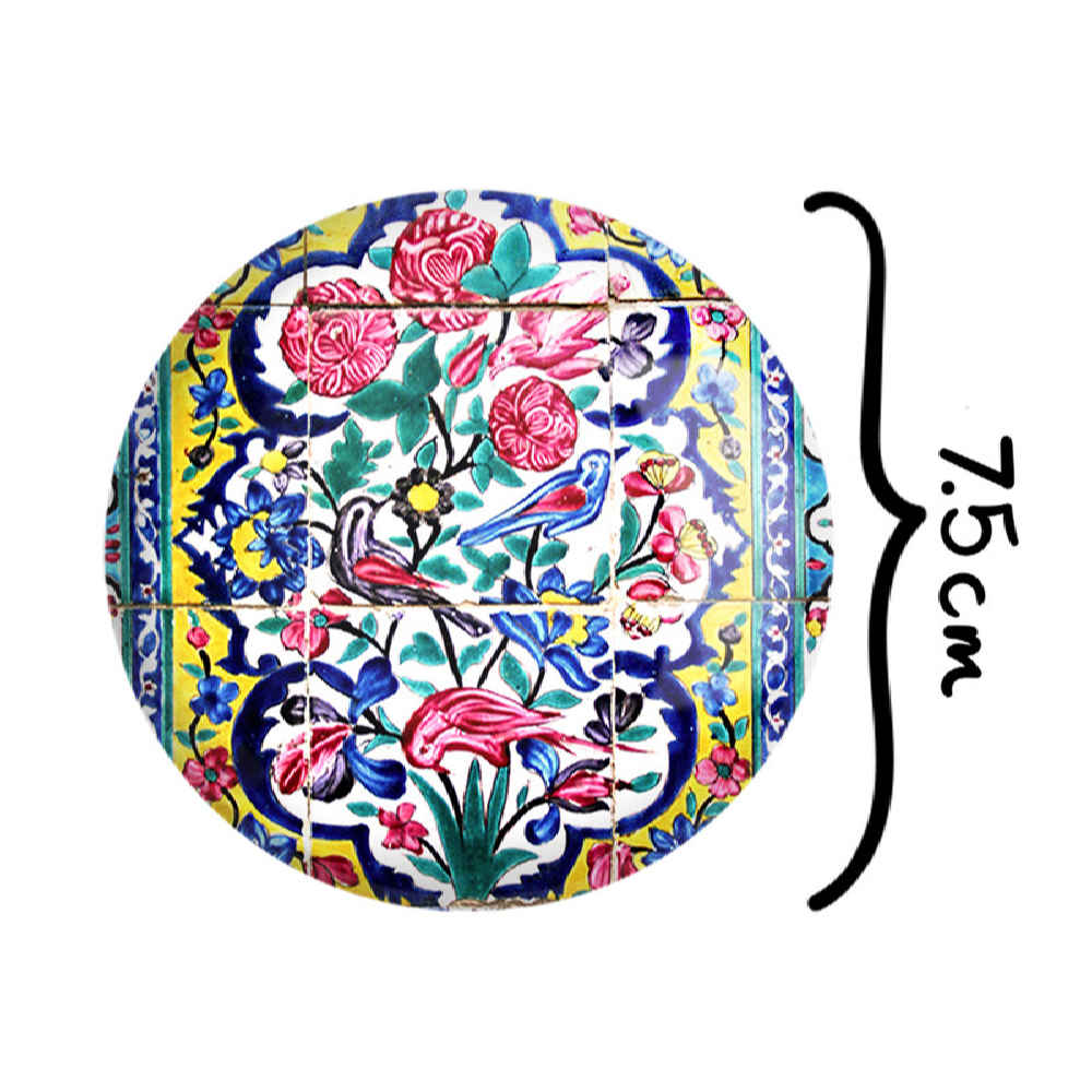 Price and Buy Pocket Mirror with Persian Inspired Helia Design - Image 4