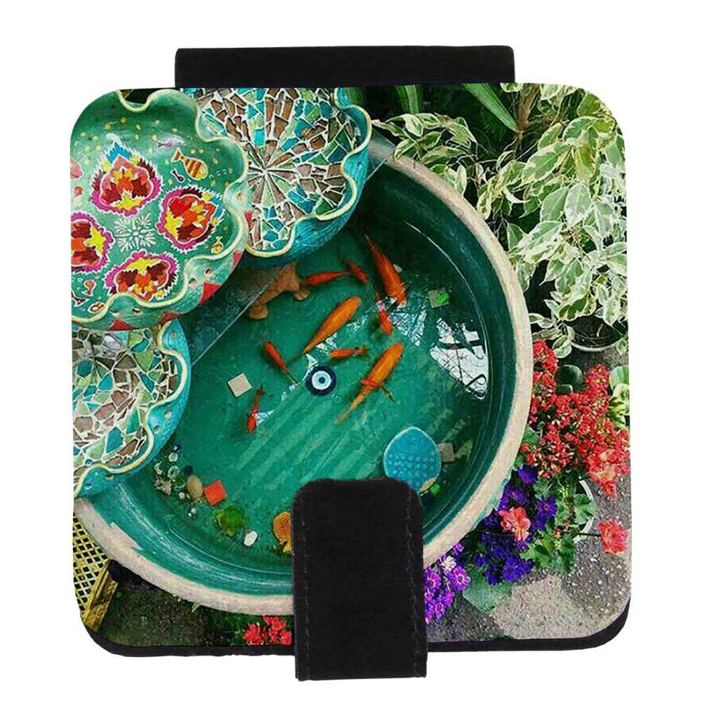 Price and Buy Pocket Mirror with Persian Inspired Houz Pattern