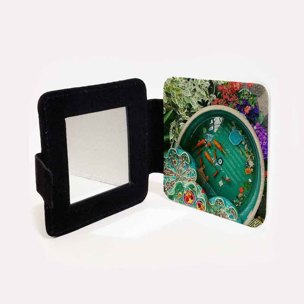 Price and Buy Pocket Mirror with Persian Inspired Houz Pattern - Image 3