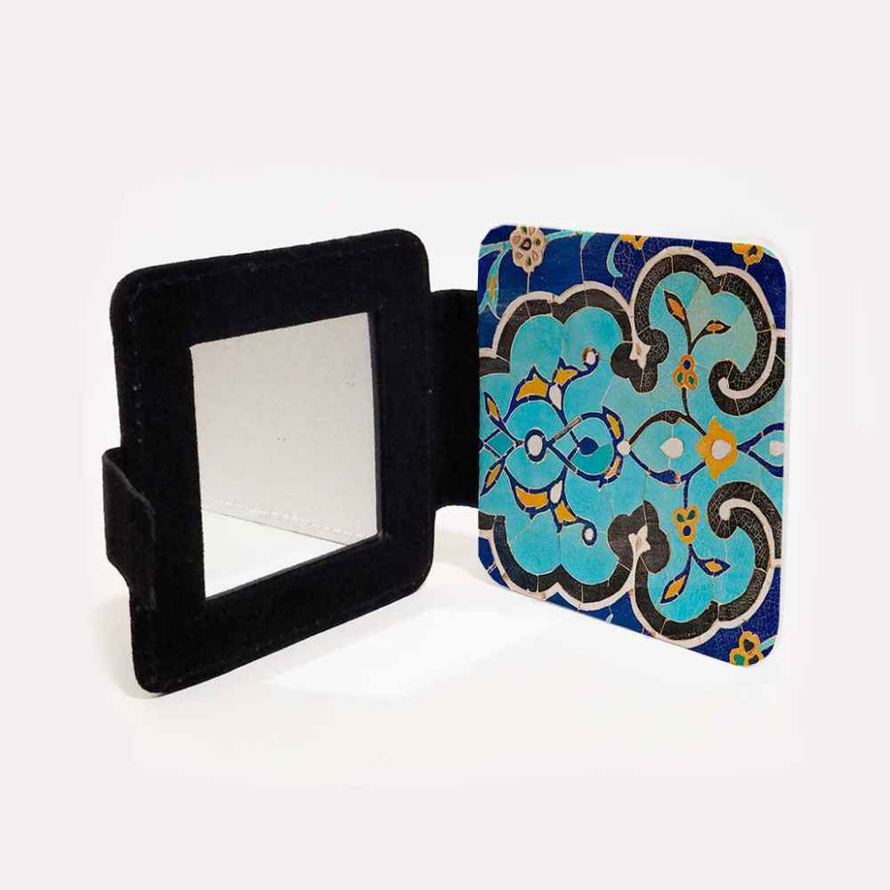 Price and Buy Pocket Mirror with Persian Inspired Laleh Design - Image 3