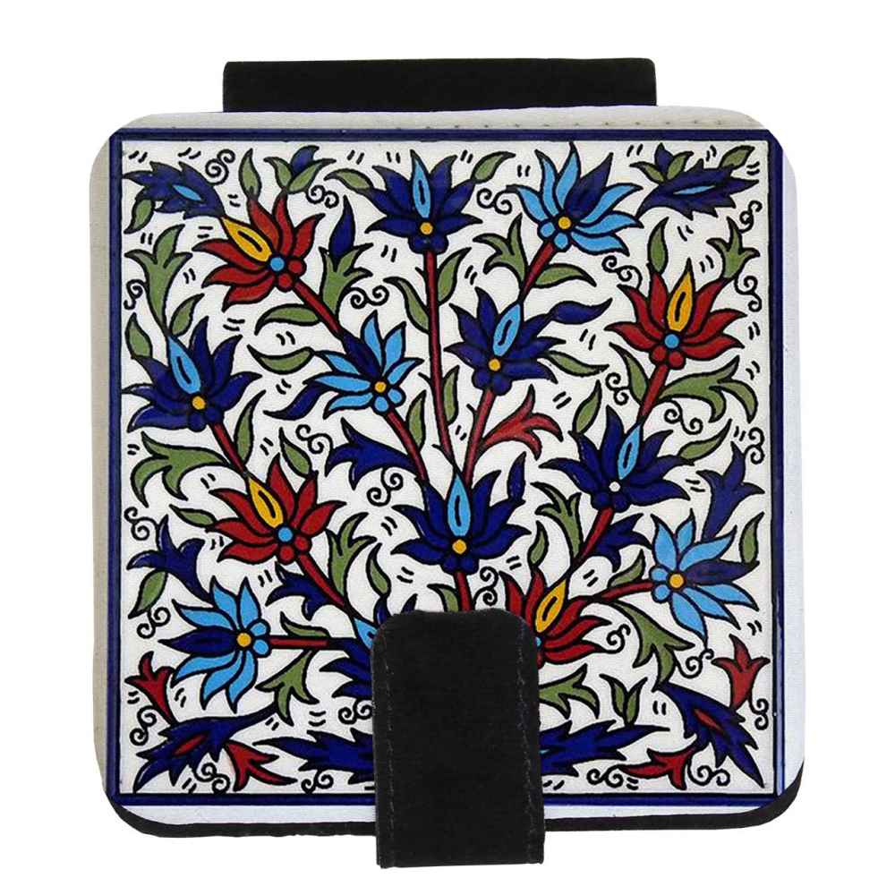 Price and Buy Pocket Mirror with Persian Inspired Mina Motif