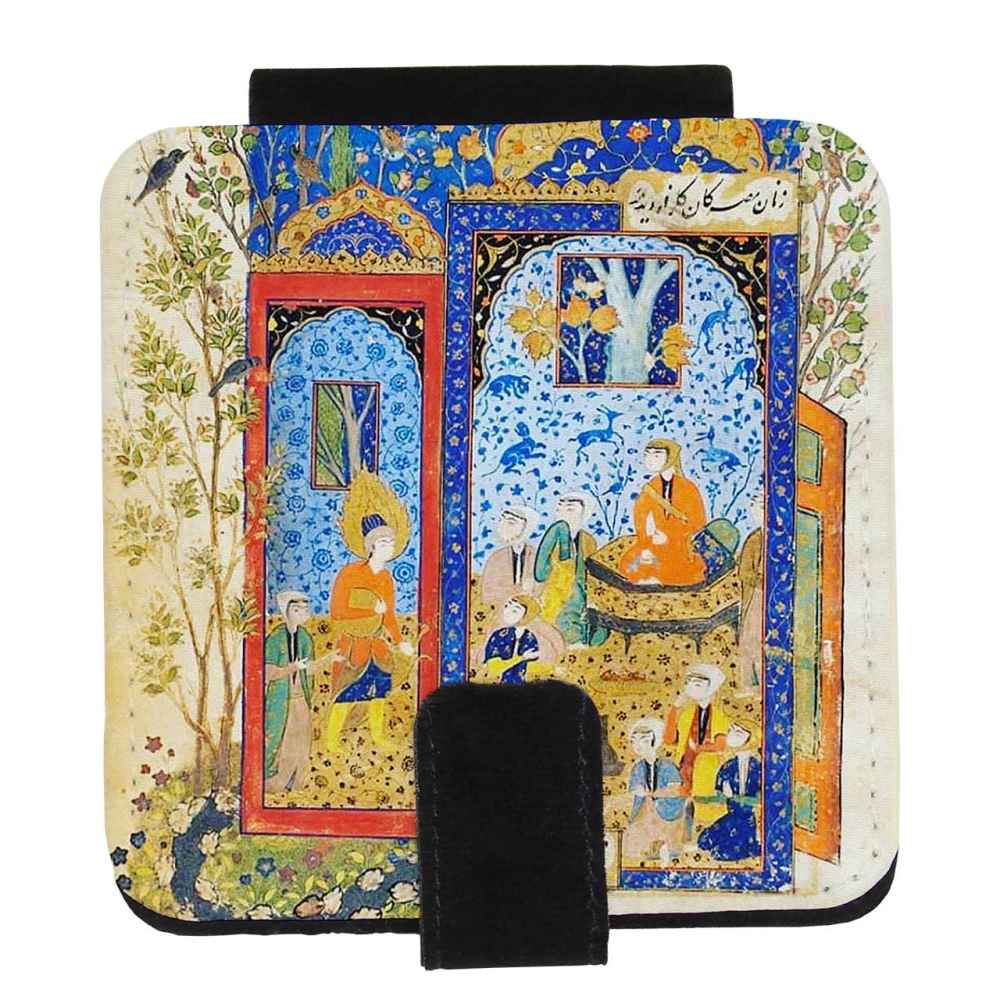 Price and Buy Pocket Mirror with Persian Inspired Miniature Art