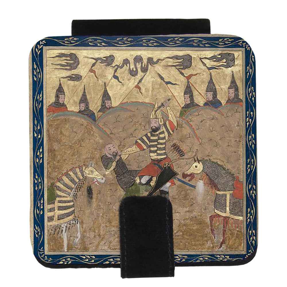 Price and Buy Pocket Mirror with Persian Inspired Nabard Pattern