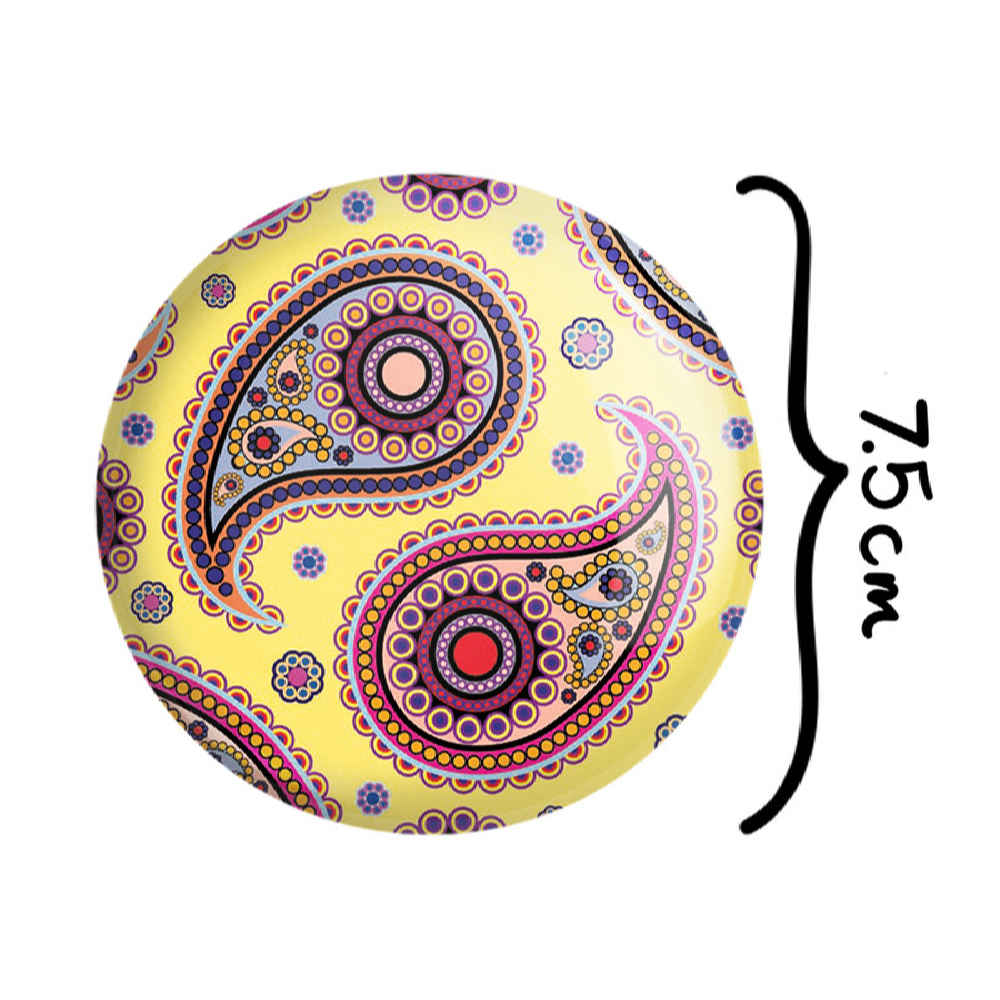 Price and Buy Pocket Mirror with Persian Inspired Paisley Design - Image 4