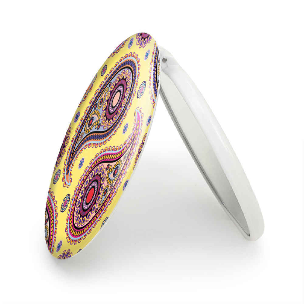 Price and Buy Pocket Mirror with Persian Inspired Paisley Design - Image 6