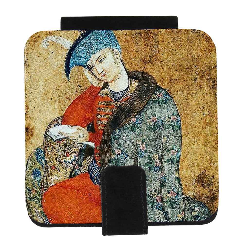 Price and Buy Pocket Mirror with Persian Inspired Safavi Pattern