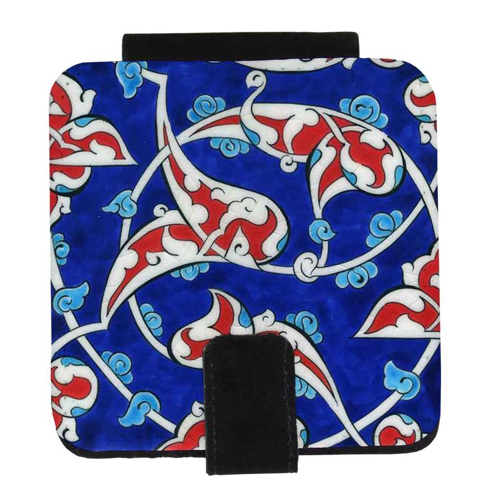 Price and Buy Pocket Mirror with Persian Inspired Tile Motif