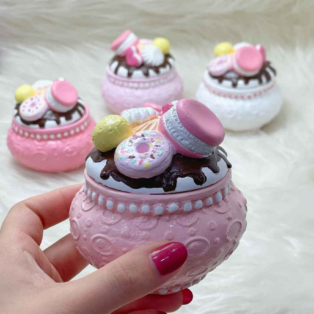 Price and Buy Polyester Jewelry Box With Sweets Design Model Macaron - Image 3