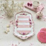 Price and Buy Polyresin Tray – Delicate Floral & Scalloped Edge Design - Image 5