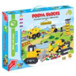 Price and Buy Pooya Blocks: Construction Vehicles Toy Set – 550 Pieces for Ages 5+